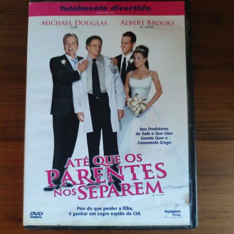 DVD Original Até que os parentes nos separem - Michael Douglas e Albert Brooks