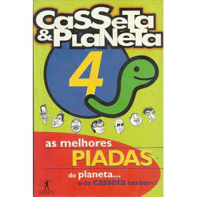livro - Casseta e Planeta 4 as Melhores Piadas