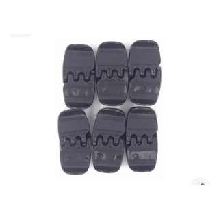 Kit 12 unidades Piranha tridente prendedor de cabelo pequena
