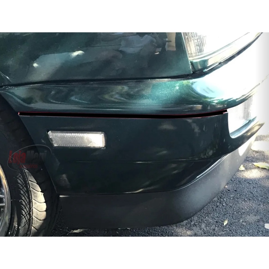 Filete Friso Preto Parachoque Golf Mk3