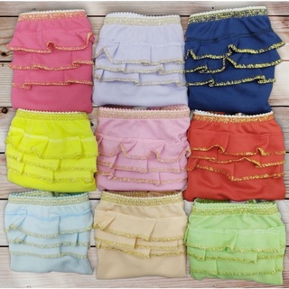 Kit 5 un. Calcinhas infantil menina bunda rica