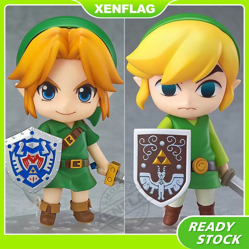 Nendoroid The Legend of Zelda Link 553# 413# Action Figure Pvc Coleção Modelo Toy Presente 10cm