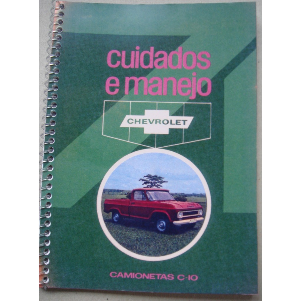 Manual Chevrolet Do Proprietário Chevrolet C-10 - 1971