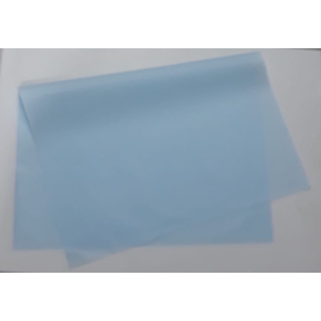 Papel de Seda 50x70 cm  Pacote C/100 Unidades  - AZUL CLARISSIMO AC 42 em Oferta na Shopee