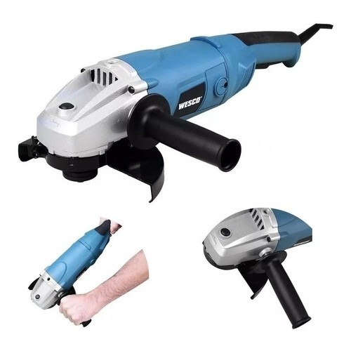 Esmerilhadeira Angular 7'' 2000w Ws4701 Wesco Profissional em Oferta na Shopee