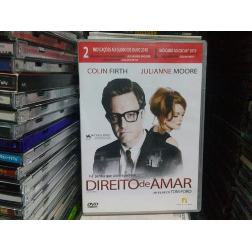 Direito De Amar Dvd Tom Ford Colin Firth Julianne Moore