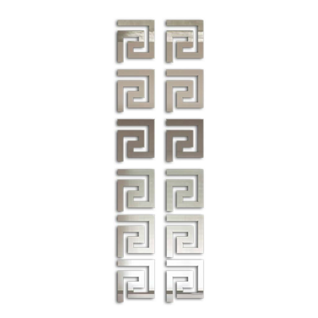 Espelho Decorativo Ladrilho 11cm 12 Peças Quarto Sala Promoção em Oferta na Shopee