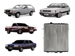 Radiador Vw Saveiro Ap 87 88 89 90 91 92 93 94 Sem Ar