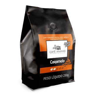 Café Ananias 100% arábica em pó para coador aroma caramelo com 250 gramas