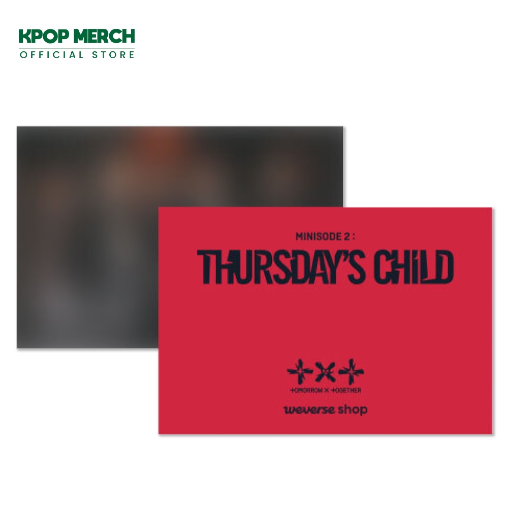 Weverse Gift ONLY TXT (Tomorow X Togheher)-4a mini Álbum De Mulher De 2 : Thursday's Child em Oferta na Shopee