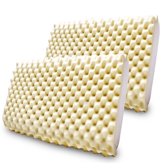Kit 2 Travesseiros Espuma da Nasa Viscoelástico Massageador BF Colchões