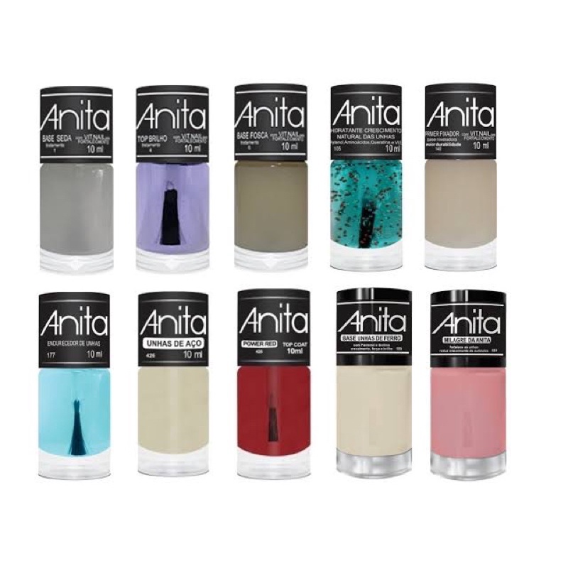 Esmalte Anita Tratamentos - Escolha o seu em Oferta na Shopee
