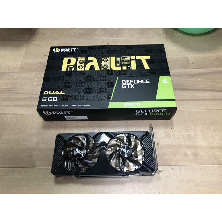 Palit GTX1660ti 動作品 PALIT GeForce GTX 1660 Ti 6G 3種類BM完走 動作品