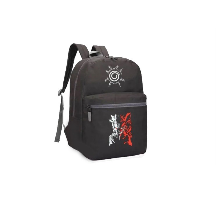 Mochila Naruto Uzumaki / Kurama Biju Bolsa Infantil +7 Anos / adulto / adolescente Unissex