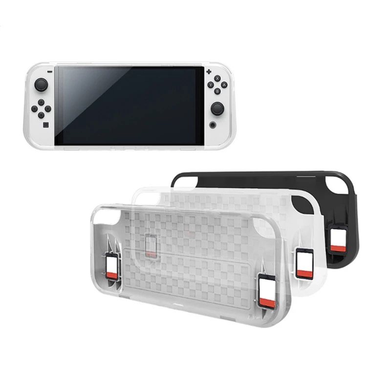 Case Capa Protetora Tpu Acrilico Nintendo Switch Oled