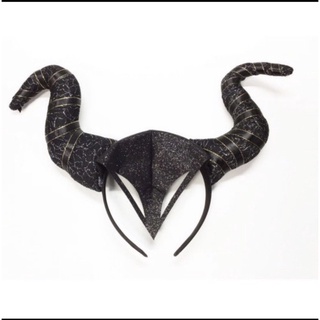 Arco Chifre Malevola Cosplay Fantasia Halloween Carnaval Top