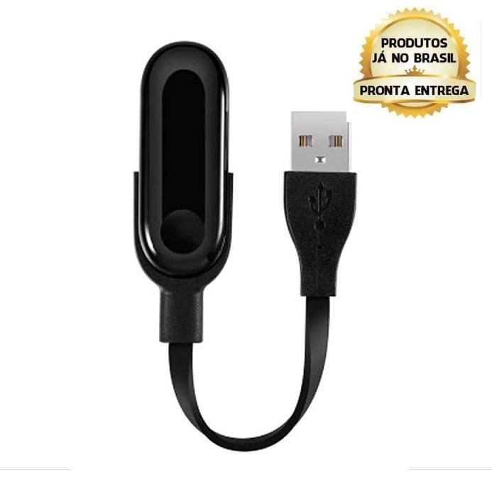 Cabo Usb Carregador Xiaomi Mi Band 2 - Pronta Entrega - Envio até 24 horas após pagamento