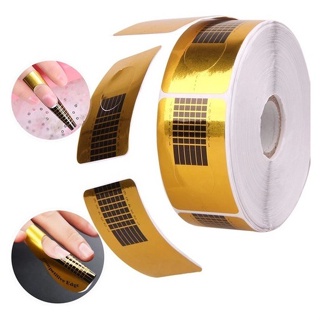 Molde Adesivos Para Unha Porcelana Acrigel Gel Rolo 500 em Oferta na Shopee