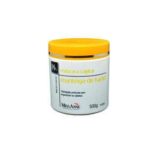 Máscara Capilar Miss Anne 500G Manteiga de Karité