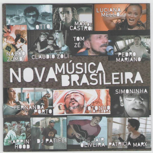 Cd Nova Música Brasileira - Nação Zumbi - Tom Zé - Simoni
