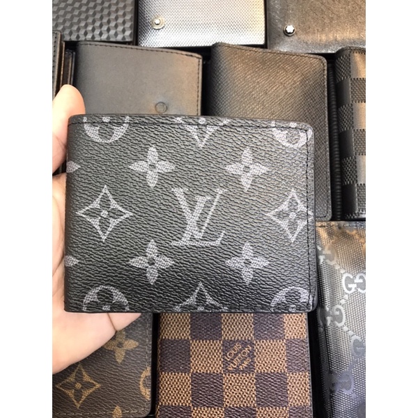 Carteira Masculina Monogram Lv Preta Vs Graffite Louis Vuitton Lv Couro Top  Premium Desenhado Promoção