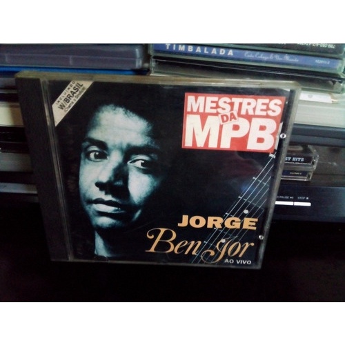 Cd Jorge Ben Jor Ao Vivo  - Mestres Da Mpb