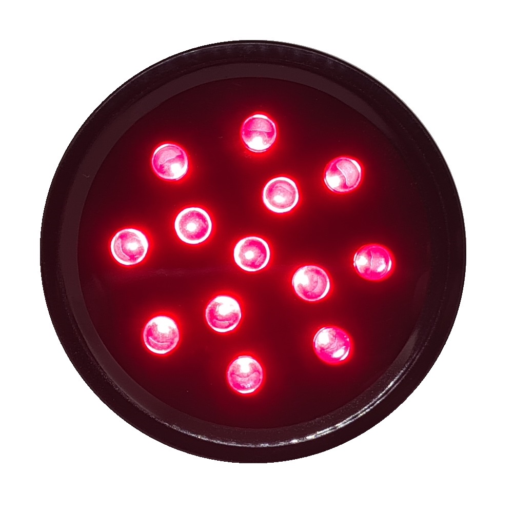Canhão De Led Vermelho P/ Medidor Racetronix Shift Auxiliar 12v Não Programável