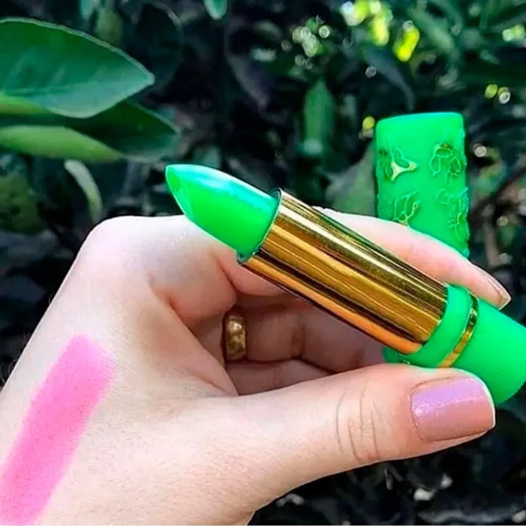 Batom Mágico Da Vovó Fica Rosa 24 Horas > Longa Duração Anos 80/90 Famoso Reage Ao PH Da Pele em Oferta na Shopee