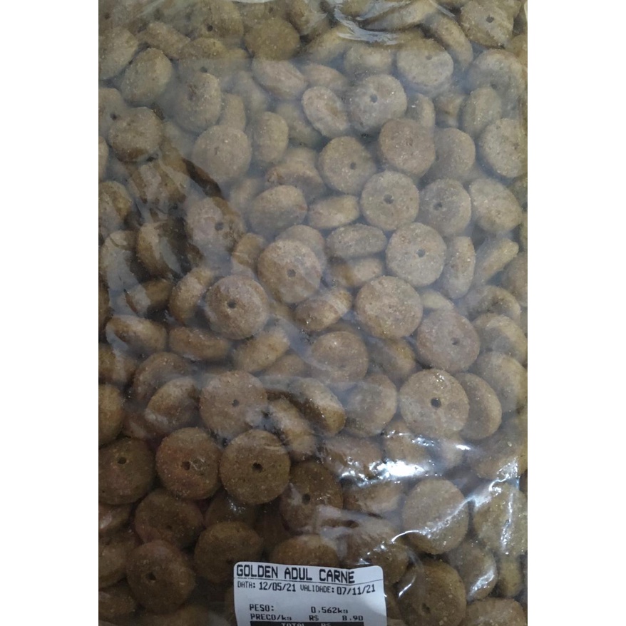 Ração A Granel Golden Formula Carne e Arroz para Cães Adultos Raça Media e Grande 1 kg
