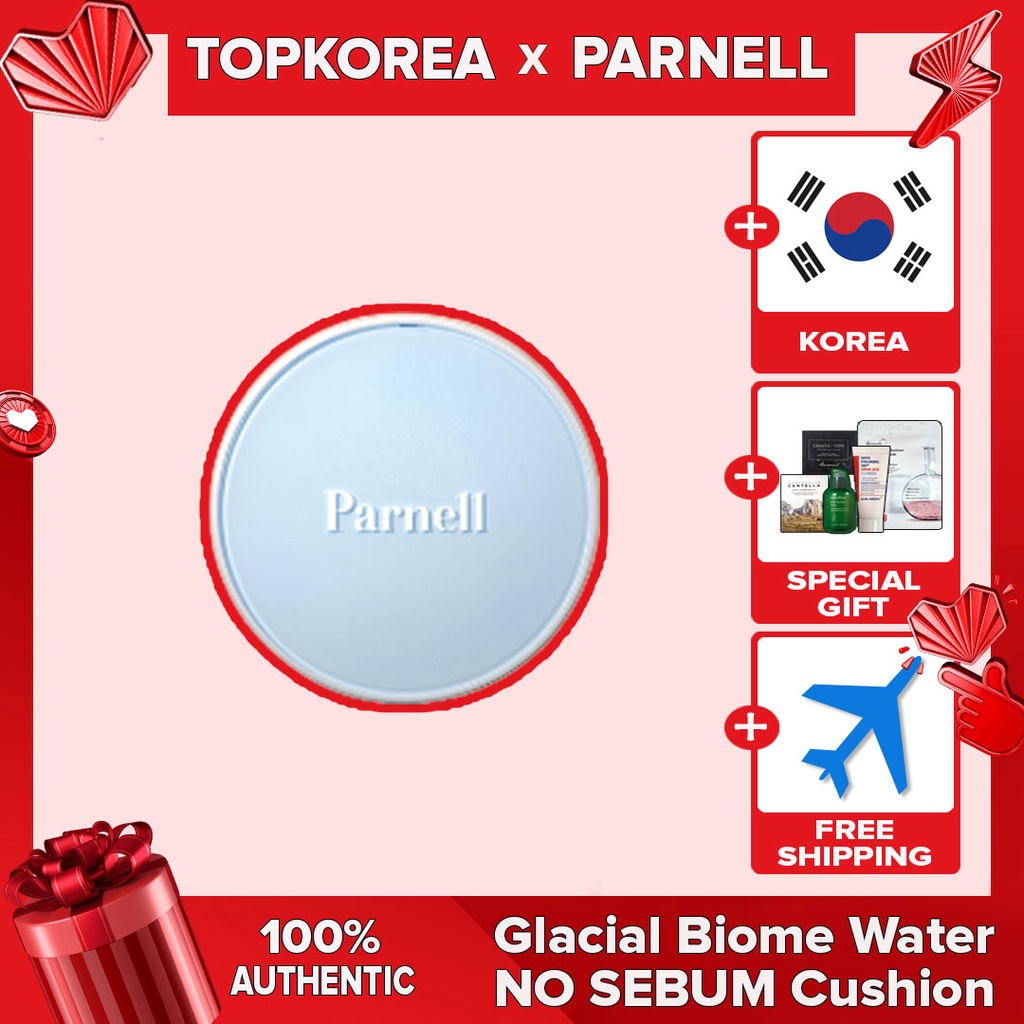 < ★ PARNELL Almofada Glacial Biome Water NO SEBUM 10g >/TOPKOREA/Envio da Coreia