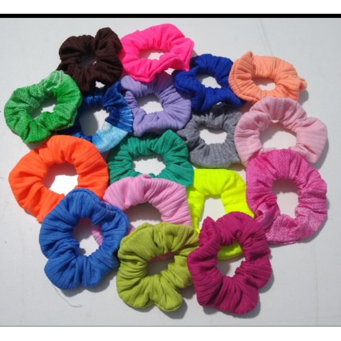 10 Xuxinha scrunchies de cabelo rabicó prendedor de cabelo