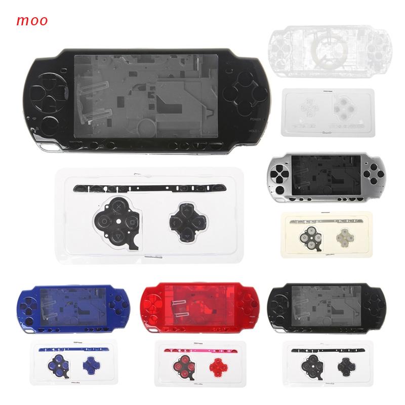 Gold. NEW Replacement Sony PSP 2000 Console Full Housing Shell Cover With Button Set 