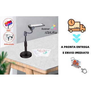 Suporte de Celular Smartphone Mesa Portátil Selfie 360º