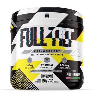Pré-treino Full Tilt 150g - Beta Alanina e Complexo B - Iridium Labs
