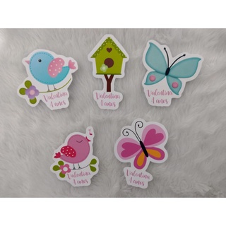 Aplique para Tubetes 3d personalizados Jardim encantado em Oferta na Shopee