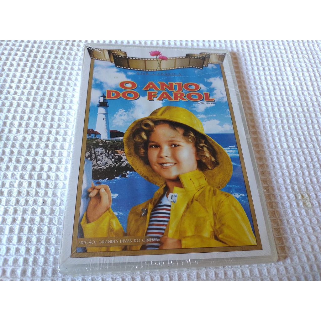 O Anjo Do Farol - DVD Filme classico com Shirley Temple Legendado e lacrado (1936)