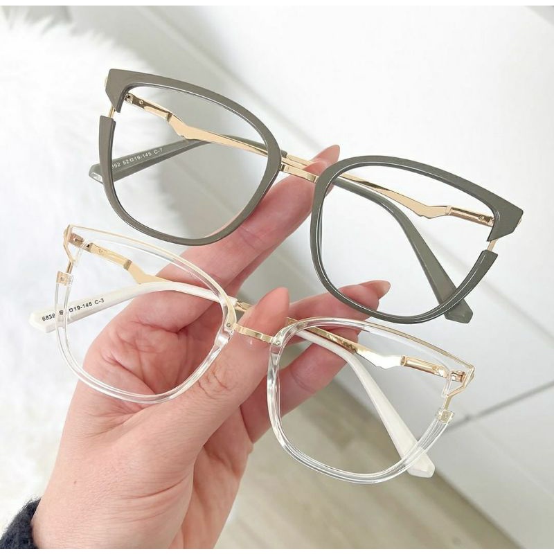 Armação Para Óculos de Grau Feminino Quadrado Moda