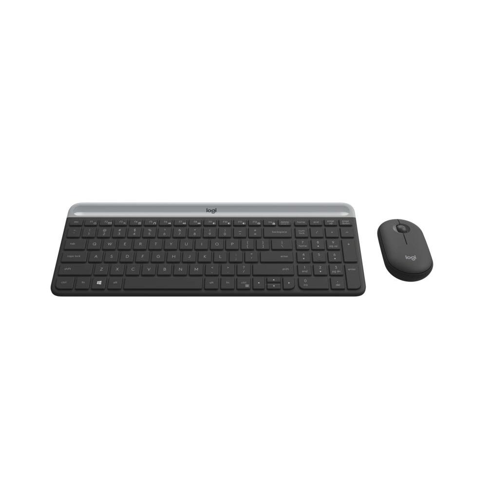 Combo Teclado e Mouse Sem Fio Wireless Logitech MK470