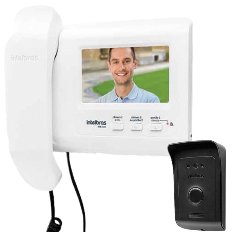 Vídeo Porteiro Interfone INTELBRAS IVR 1010 Videoporteiro  IVR1010
