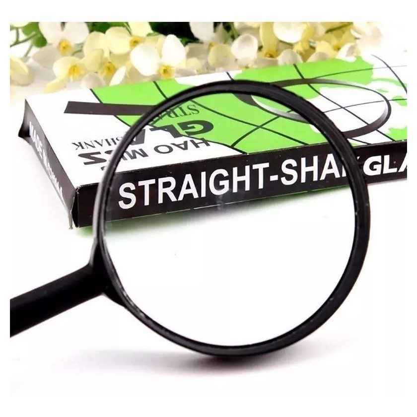 Kit 10 a 40 Unidades Lupa Glass Cabo Plastico Lente Aumento Zoom 50mm PROMOCAO