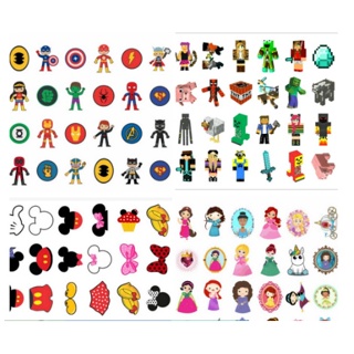 64 tatuagens temporárias infantis 30 temas á sua escolha meninos e meninas aprovadas pelo Inmetro em Oferta na Shopee