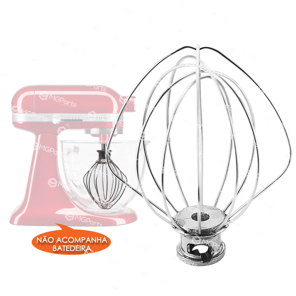 Batedor Aramado Batedeira Kitchenaid Ked33a3 Stand Mixer