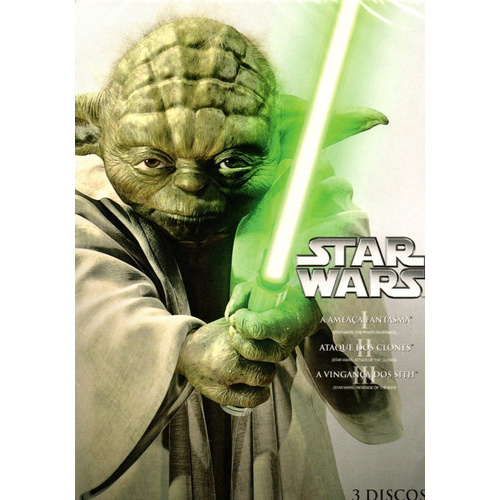 Dvd Star Wars - A Ameaça Fantasma - Ataque Dos Clones - A Av