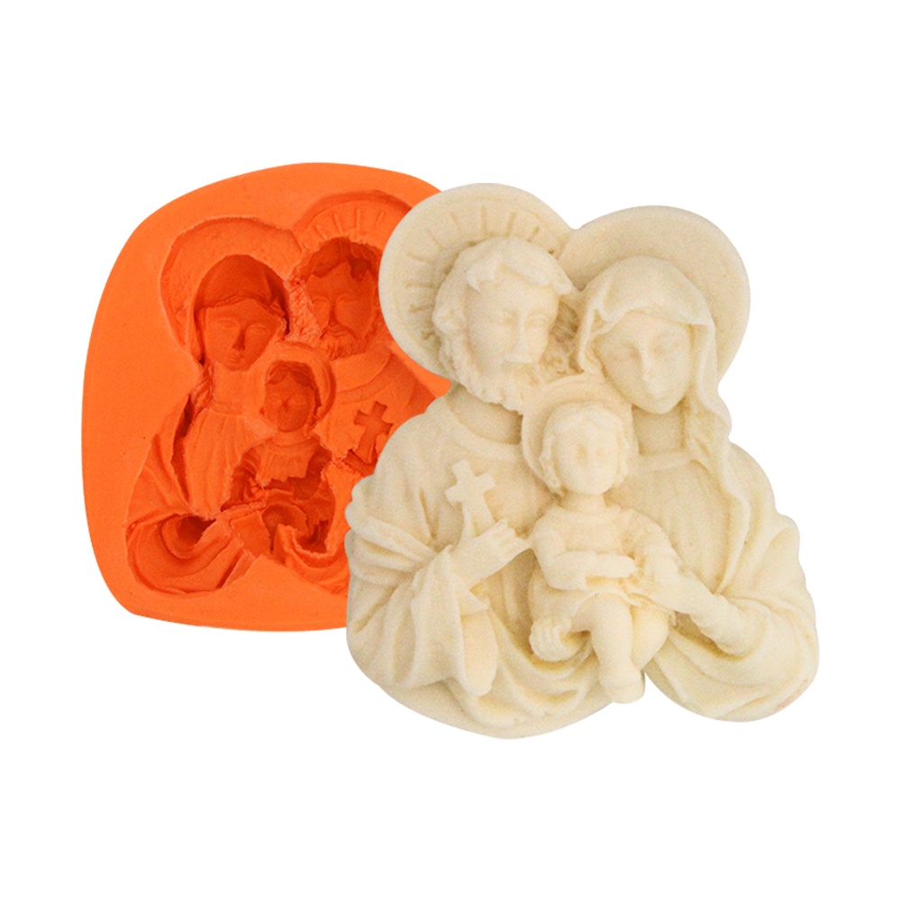 Molde de silicone Sagrada Família M em Oferta na Shopee