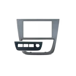 Moldura 2 Din VW G5 Gol, Saveiro, Voyage Suporte 4 Botões - Grafite