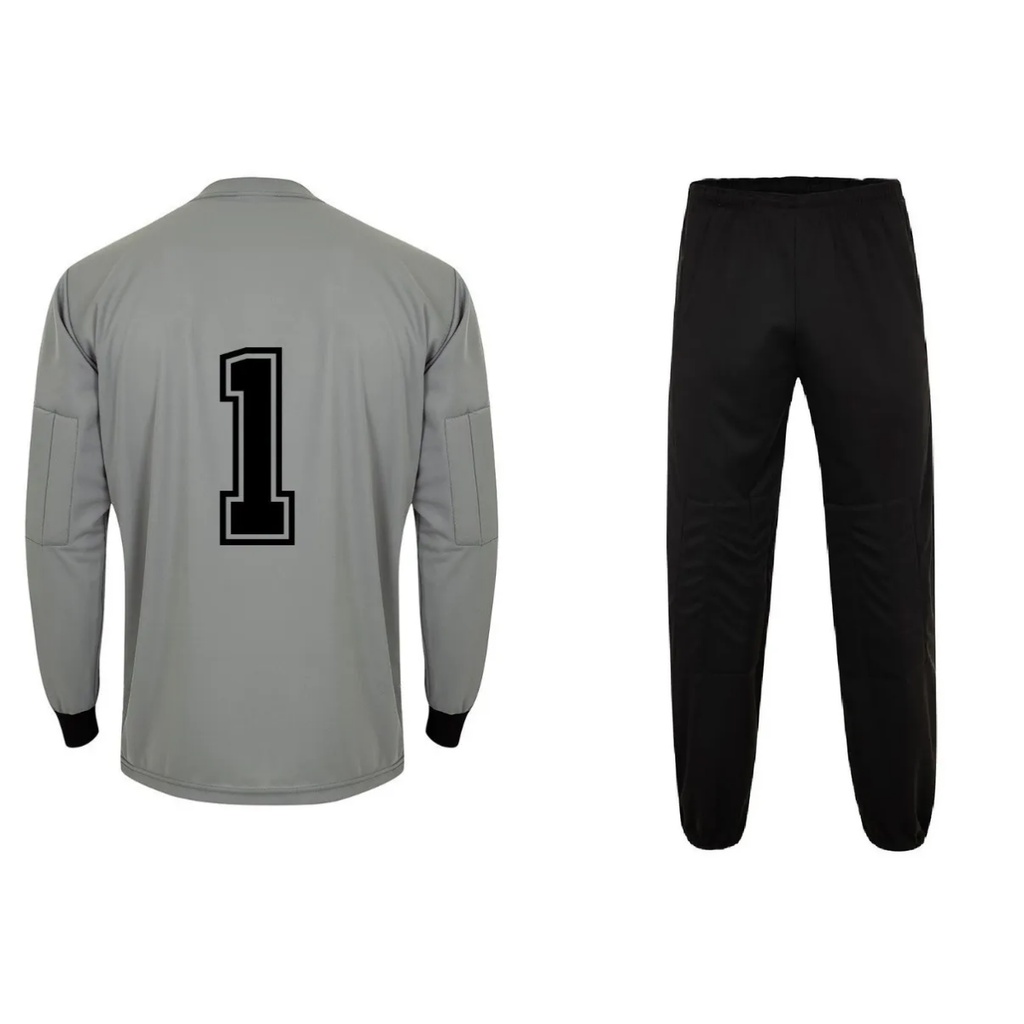 Camisa e Calça de Goleiro com Proteção de Espuma Nos Cotovelos Joelhos e Quadris Blusa Camiseta