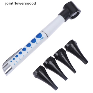 Jtff Diagnóstico De Otoscópio Médico Limpador De Orelhas Lanterna Ferramenta De Cuidados Com As