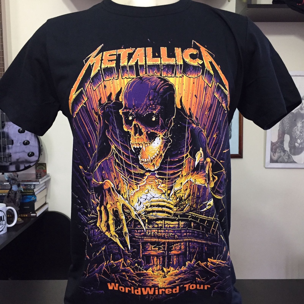 Camiseta Metallica WorldWired Tour