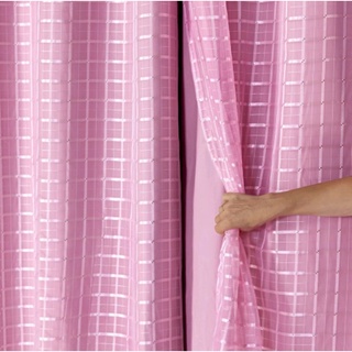 Cortina Blackout PVC Corta Luz Com Voil xadrez 2,80 × 1,70 PROMOÇÃO
