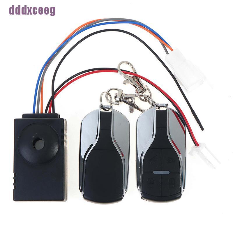 dddxceeg// Sistema De Alarme Com 36V-72V Dois switch Para Controlador Elétrico De Bicicleta